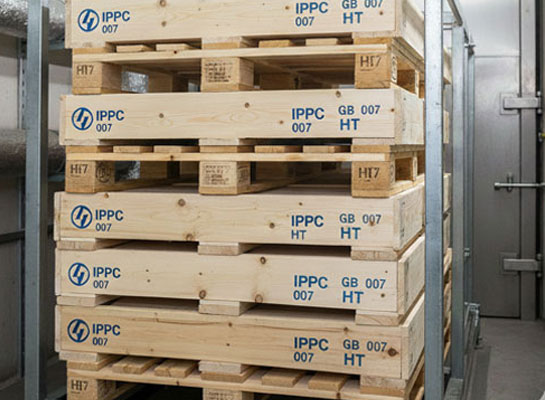 ISPM 15 Heat Treatment for Wooden Packing, ISPM 15 Heat Treatment Services, MB Fumigation Services 